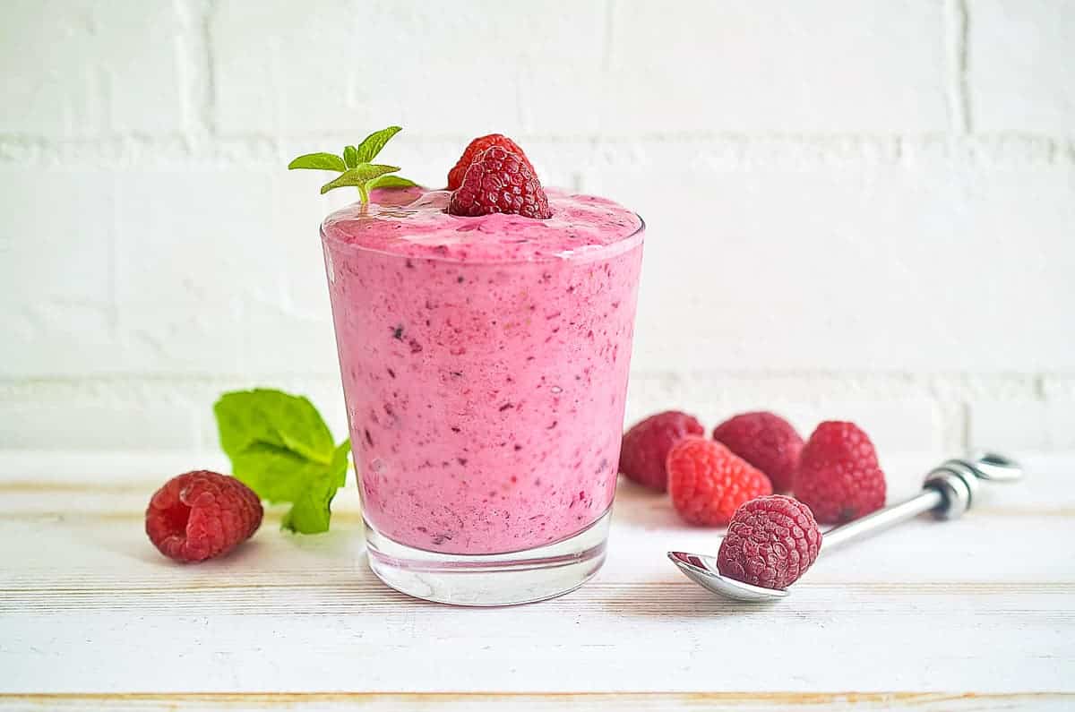 Raspberry Smoothies